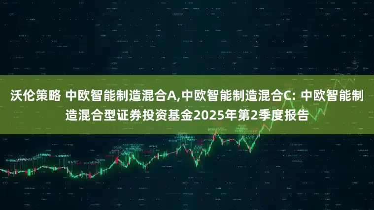 沃伦策略 中欧智能制造混合A,中欧智能制造混合C: 中欧智能制造混合型证券投资基金2025年第2季度报告