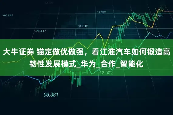 大牛证券 锚定做优做强，看江淮汽车如何锻造高韧性发展模式_华为_合作_智能化